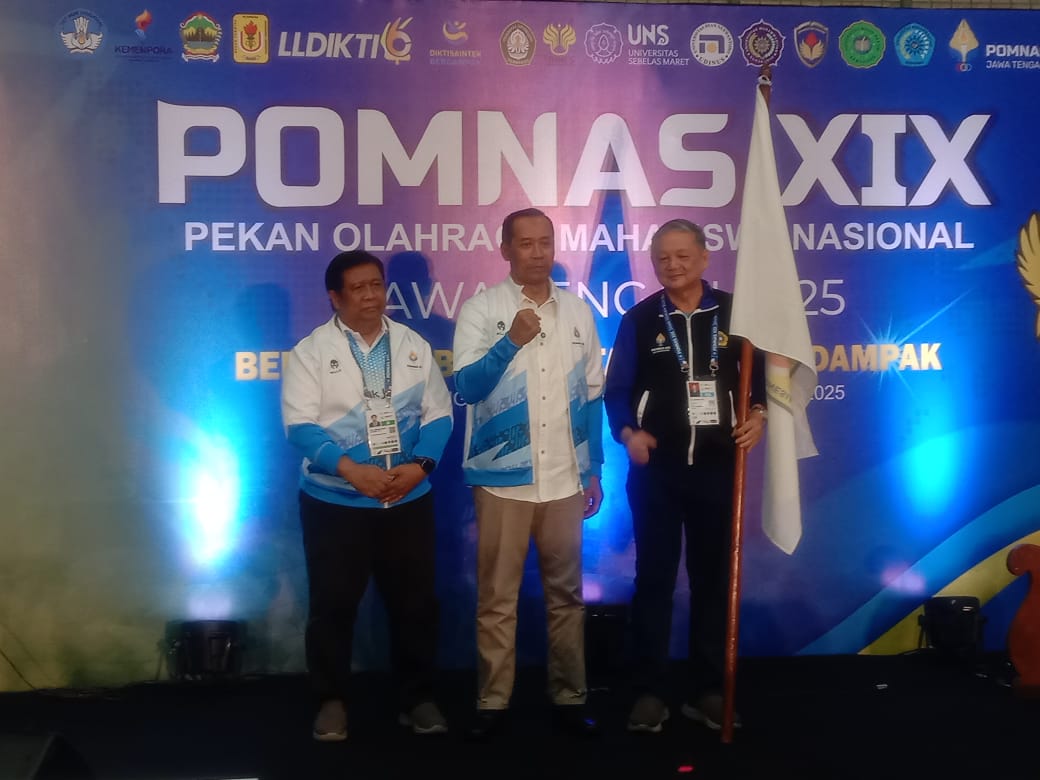 Wamendikti Saintek Menutup Secara Resmi POMNAS XIX