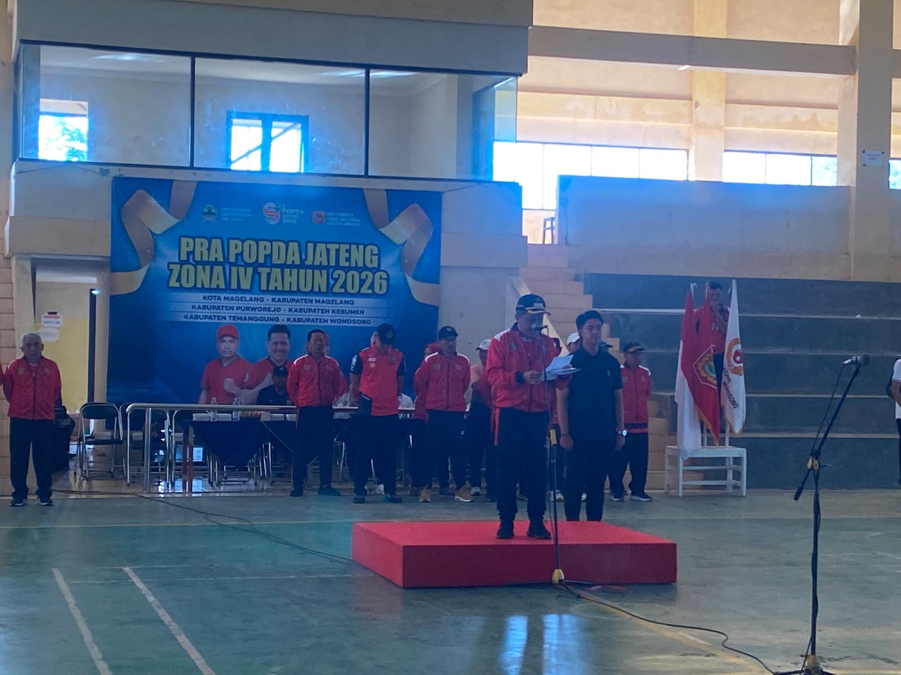 Bupati Wonosobo secara resmi membuka Pra POPDA Zona IV Jawa Tengah