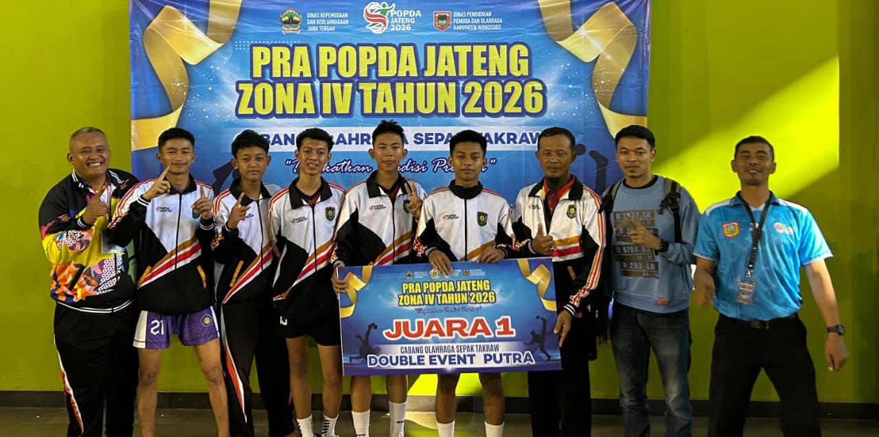 PURWOREJO JUARA UMUM PRA POPDA ZONA IV JAWA TENGAH TAHUN 2026