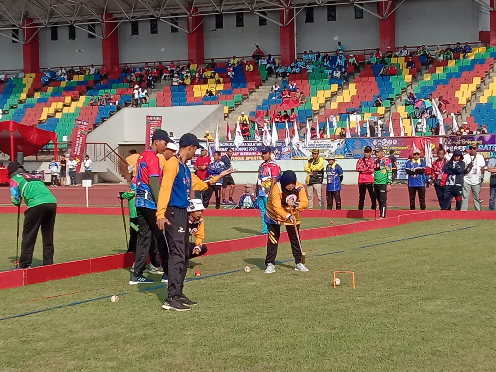 24 Tim Gateball Berlaga di PORNAS KORPRI